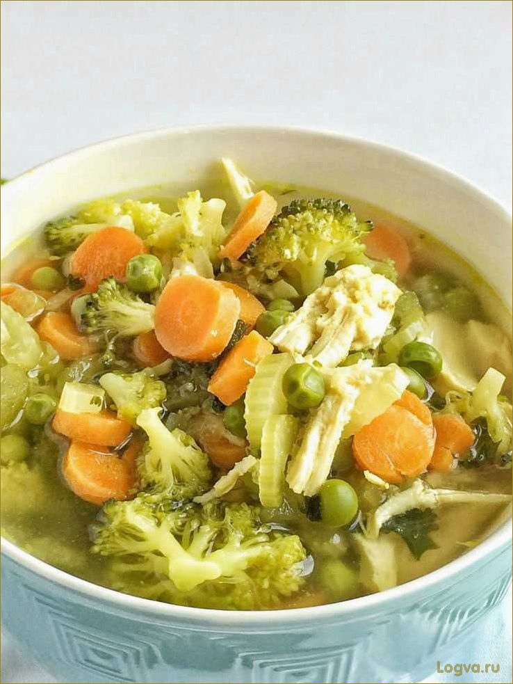 Как приготовить овощной диетический суп?