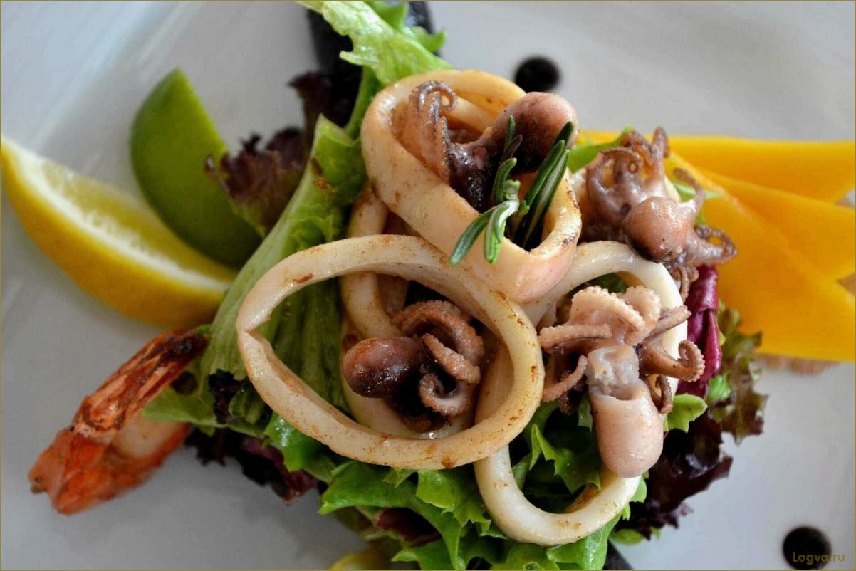 Кальмары с грибами: необычное сочетание для вкусного блюда!