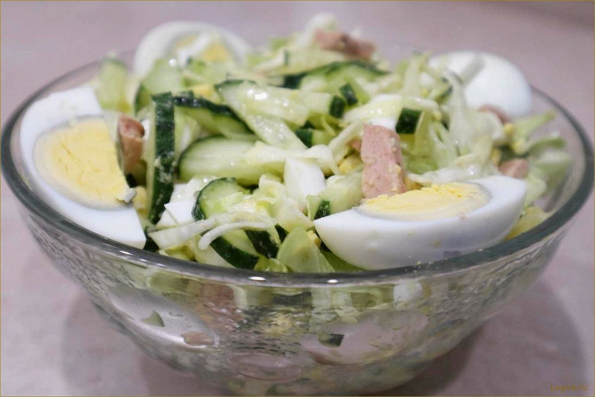 Рецепты салатов из трески
