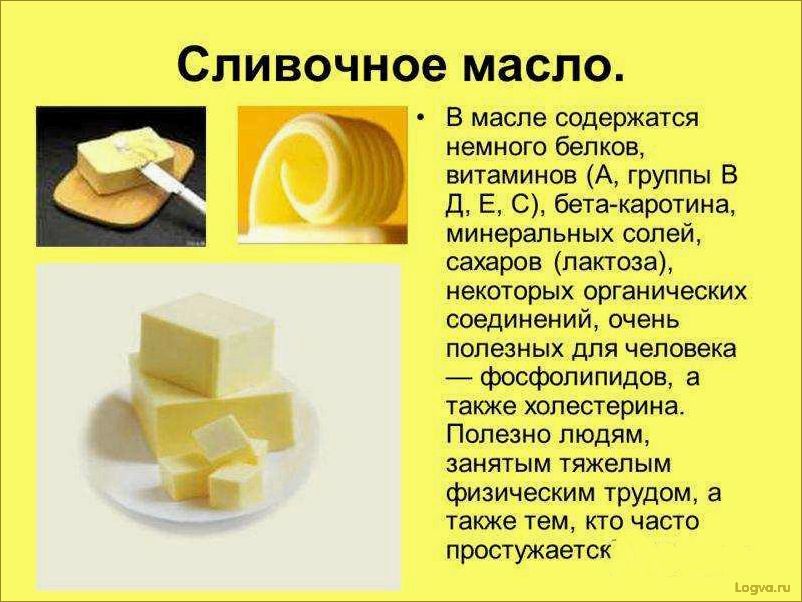 Всё о сливочном масле!