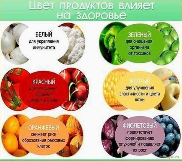 Диета по цветам: как правильно питаться, основываясь на цвете продуктов