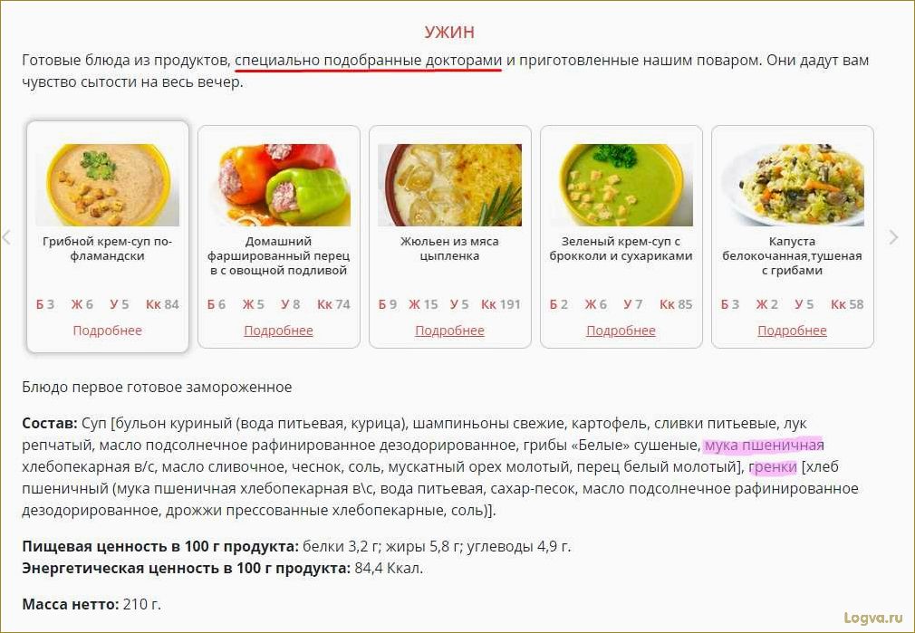 Диета Елены Малышевой для похудения: отзывы, продукты, меню