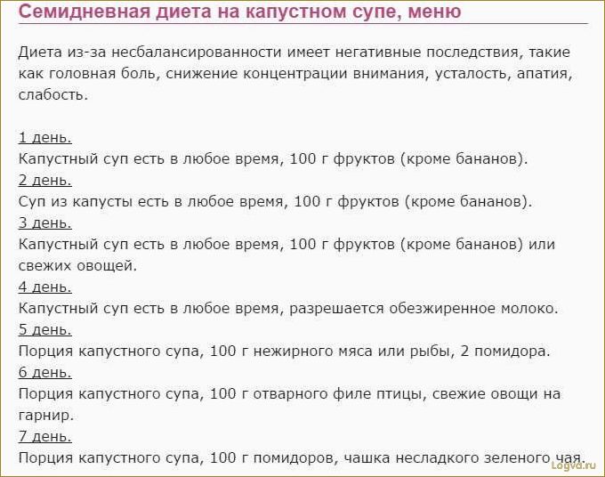 (капустная, диета, похудения, капустном, супе) Капустная диета для похудения. Диета на капустном супе. Отзывы, результаты