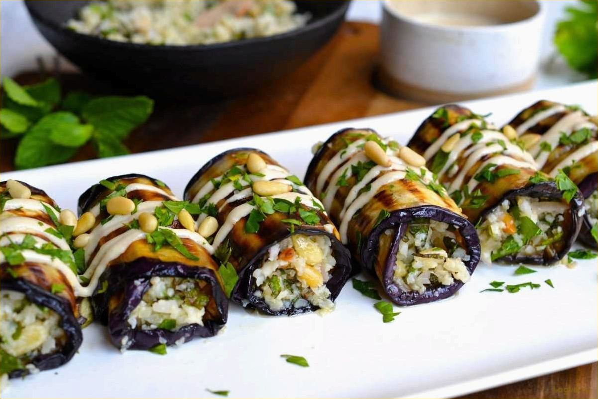 (рулетики, баклажанов, рецепты, любой, вкус) Рулетики из баклажанов — рецепты на любой вкус!