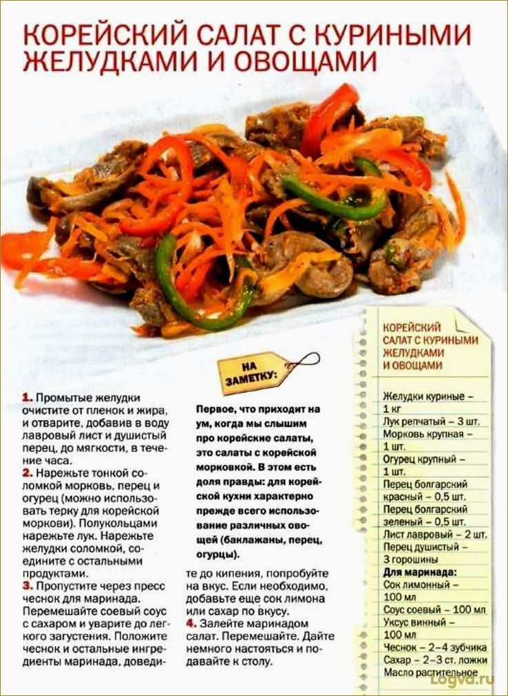 (простые, вкусные, салаты, по-корейски) Простые и вкусные салаты по-корейски