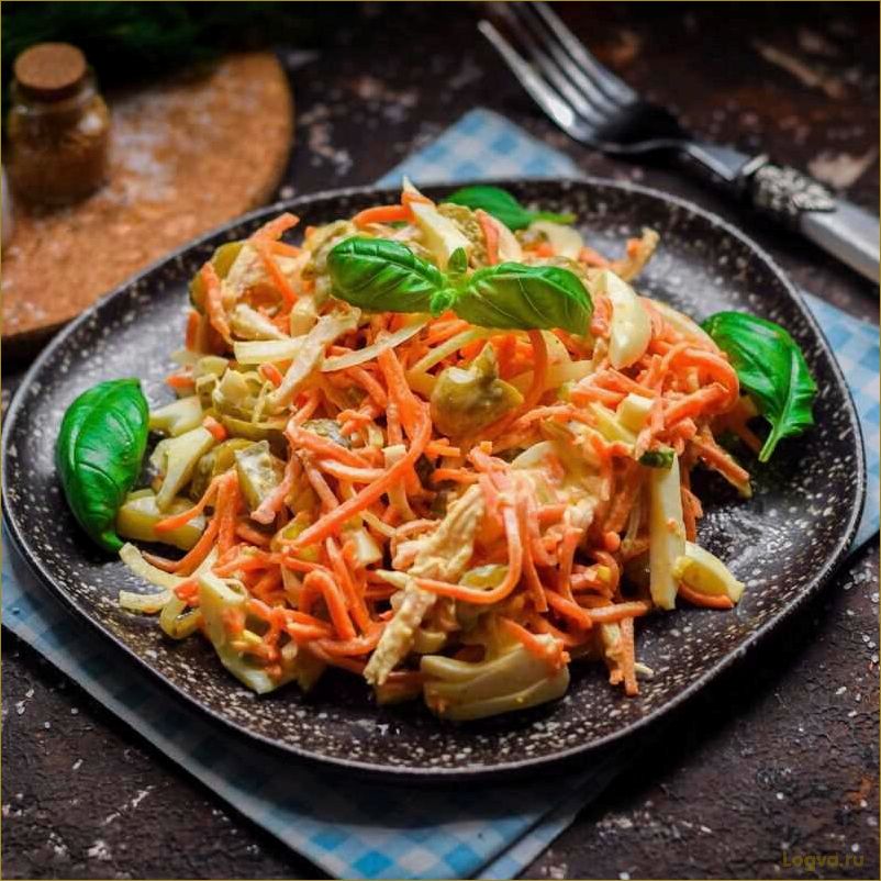 (простые, вкусные, салаты, по-корейски) Простые и вкусные салаты по-корейски
