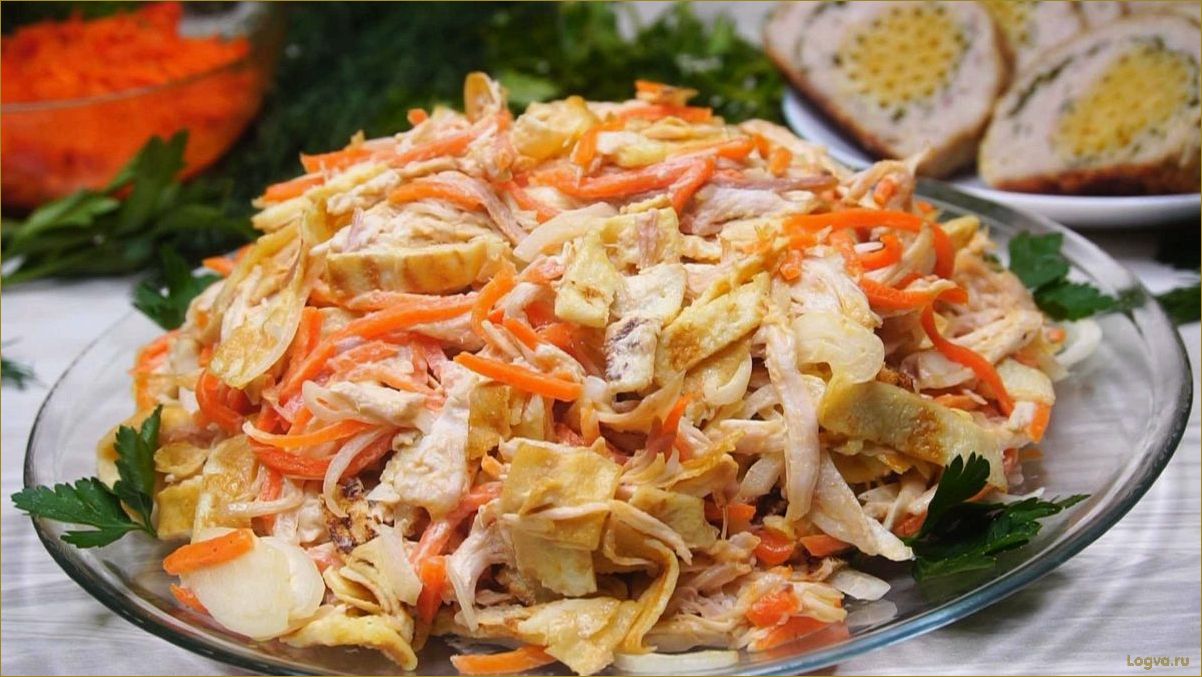 (простые, вкусные, салаты, по-корейски) Простые и вкусные салаты по-корейски