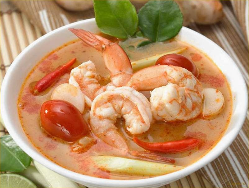 (тайский, креветками, вида, вкуса) Тайский суп с креветками: 3 вида — 3 вкуса!