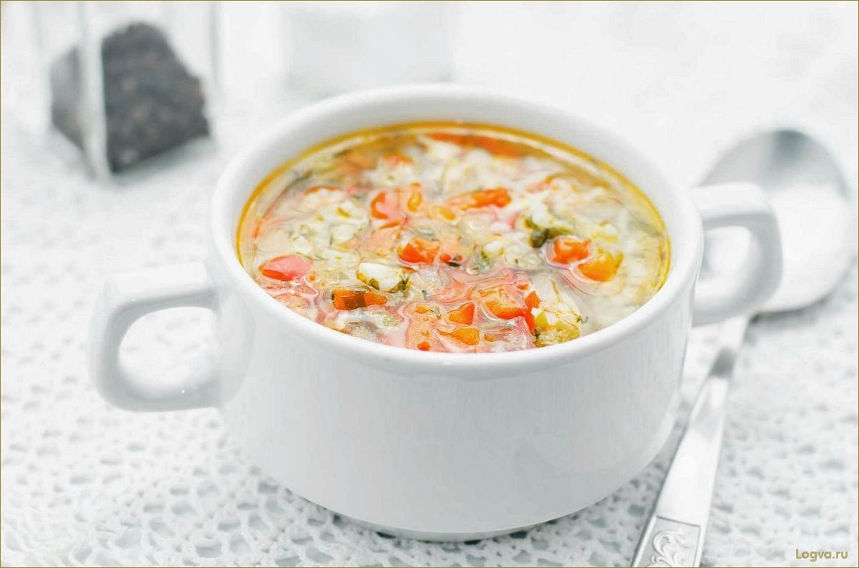Рисовый суп: просто и вкусно!