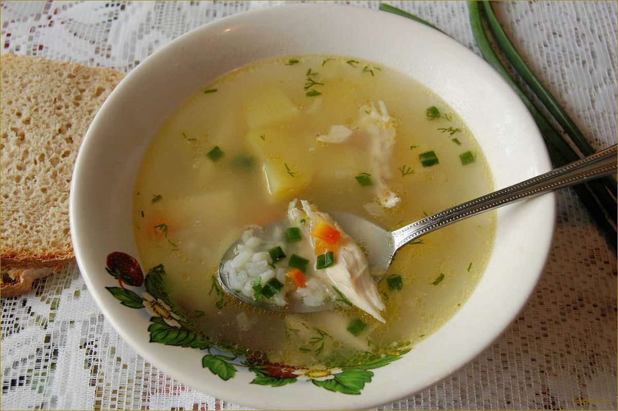 Рисовый суп: просто и вкусно!