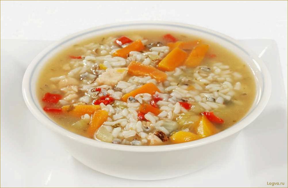 Рисовый суп: просто и вкусно!