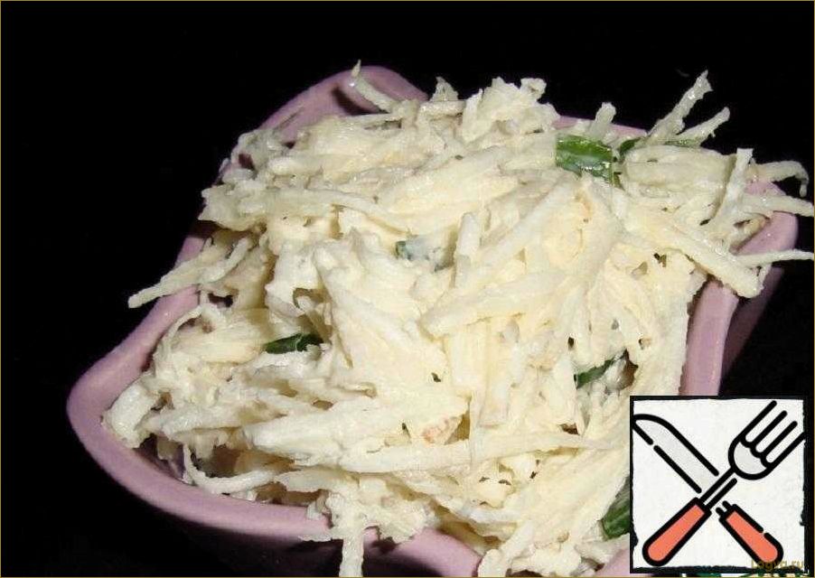 Салаты из корня сельдерея