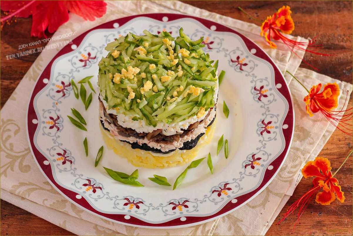 (салаты, черносливом, курицей, гармония, вкуса) Салаты с черносливом и курицей: гармония вкуса без ущерба для фигуры