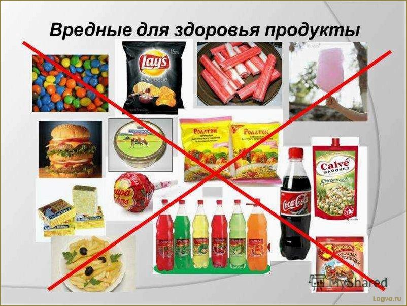 Список самой вредной еды для здоровья