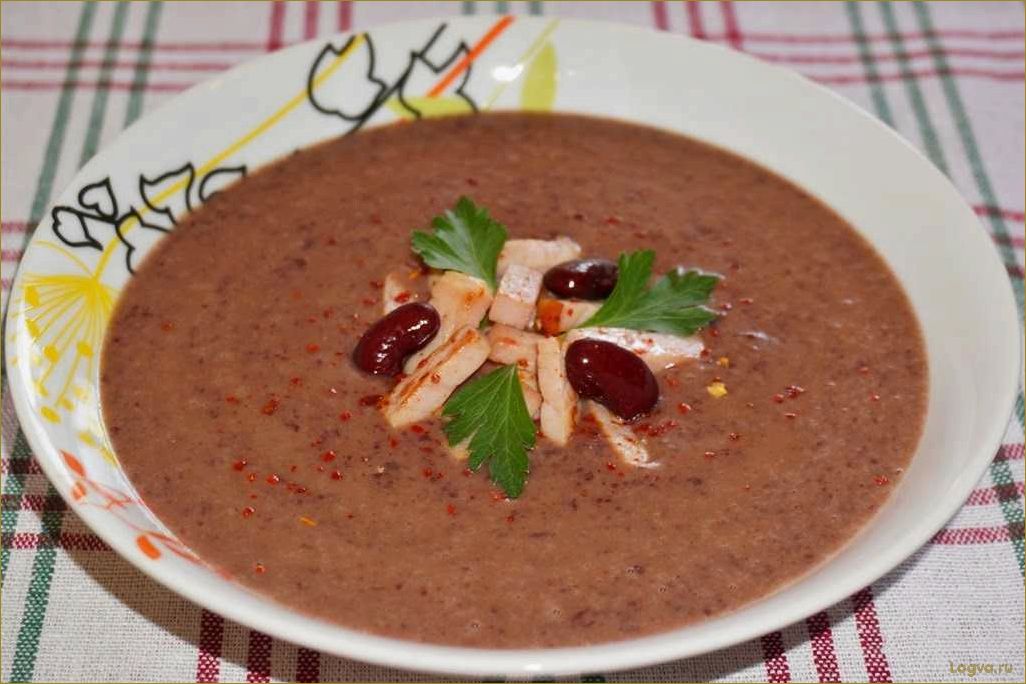 Суп-пюре из фасоли!
