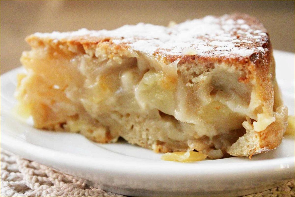 Творожная запеканка с яблоками!