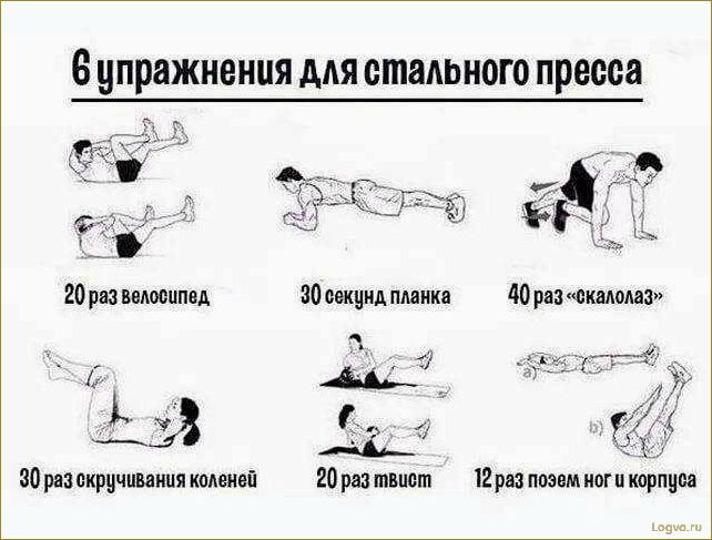 Упражнения для верхнего пресса