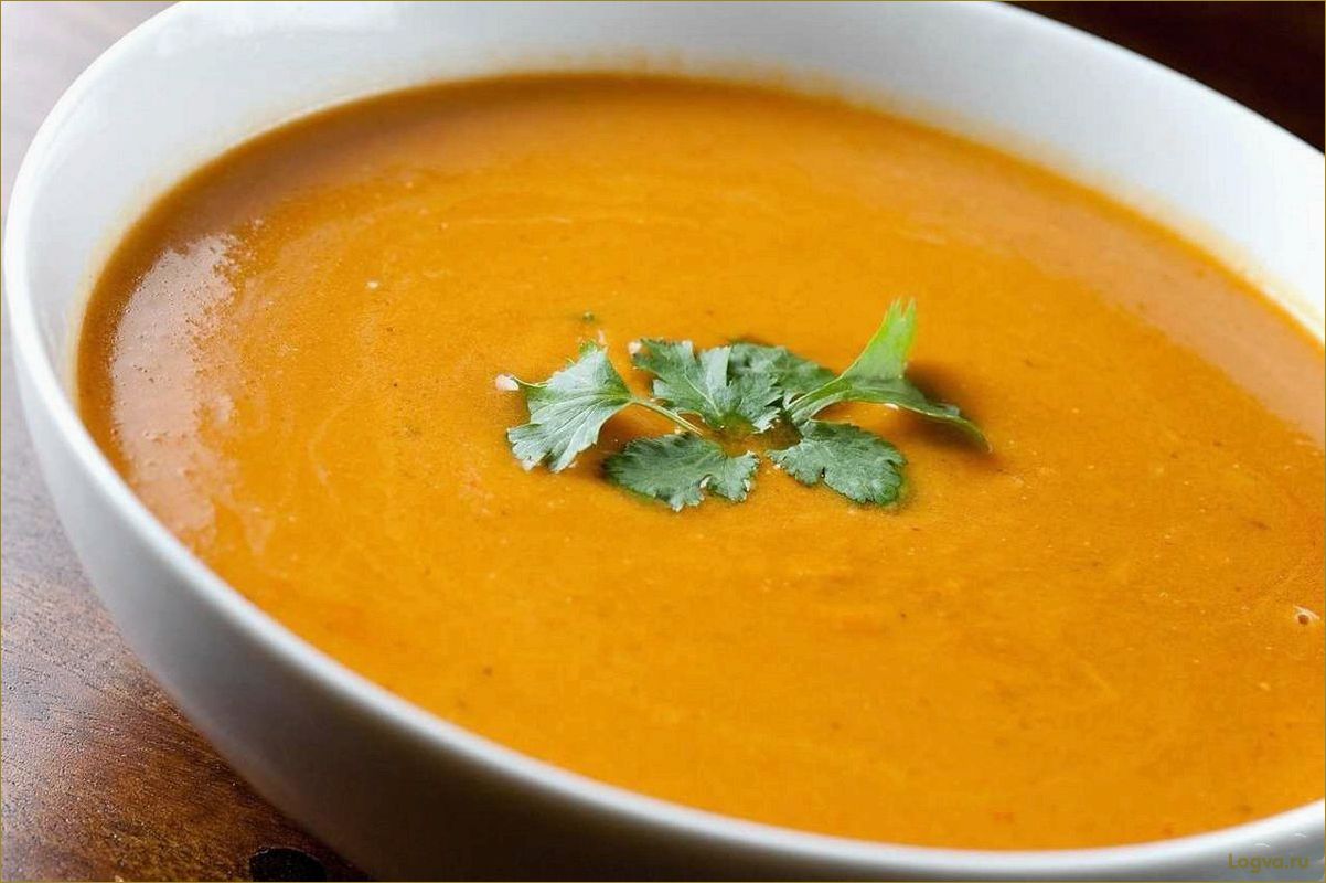 Суп-пюре из чечевицы — вкусно и полезно!