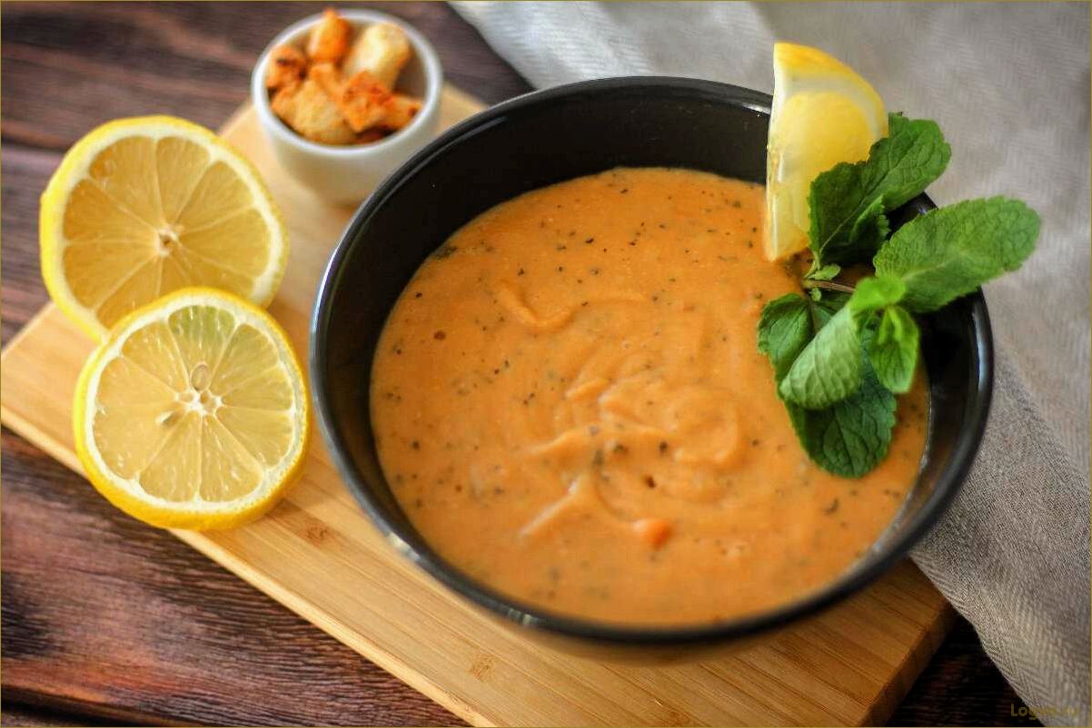 Суп-пюре из чечевицы — вкусно и полезно!