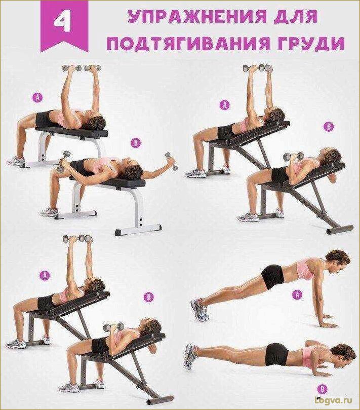 Упражнения для груди: эффективные тренировки для развития грудных мышц