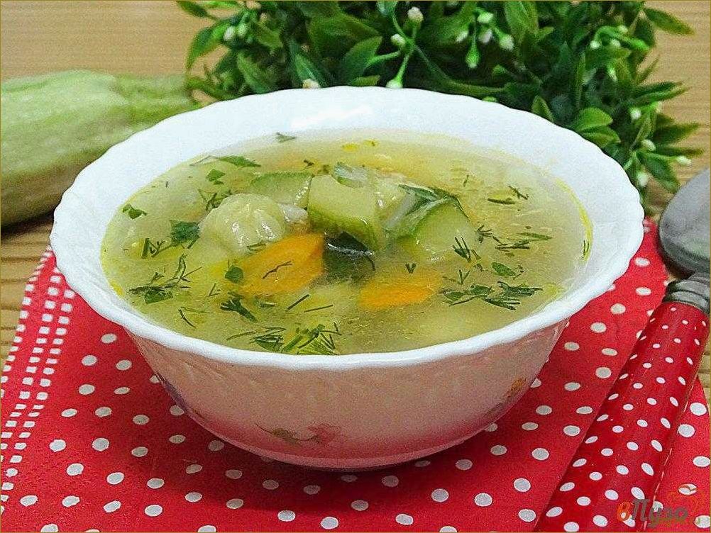 (супы, кабачков, каждого) Супы из кабачков для всех и каждого!