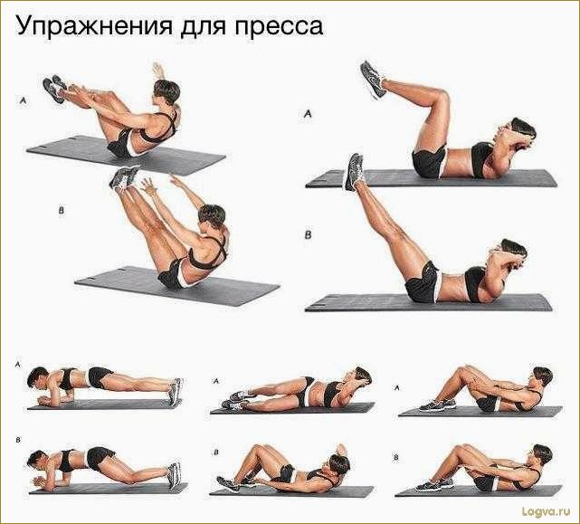 (упражнения, нижнего, пресса) Упражнения для нижнего пресса