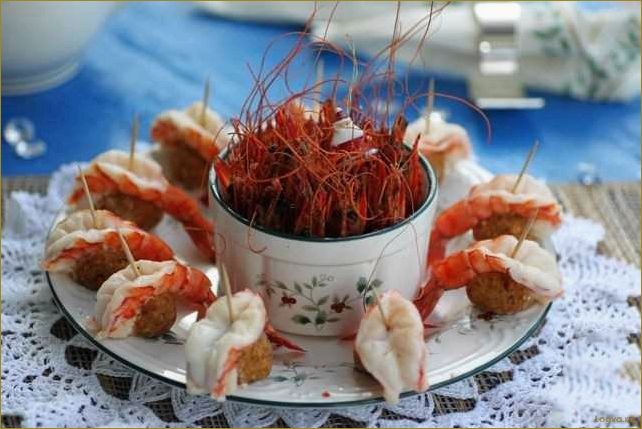 Фаршированные креветки: 2 простых рецепта