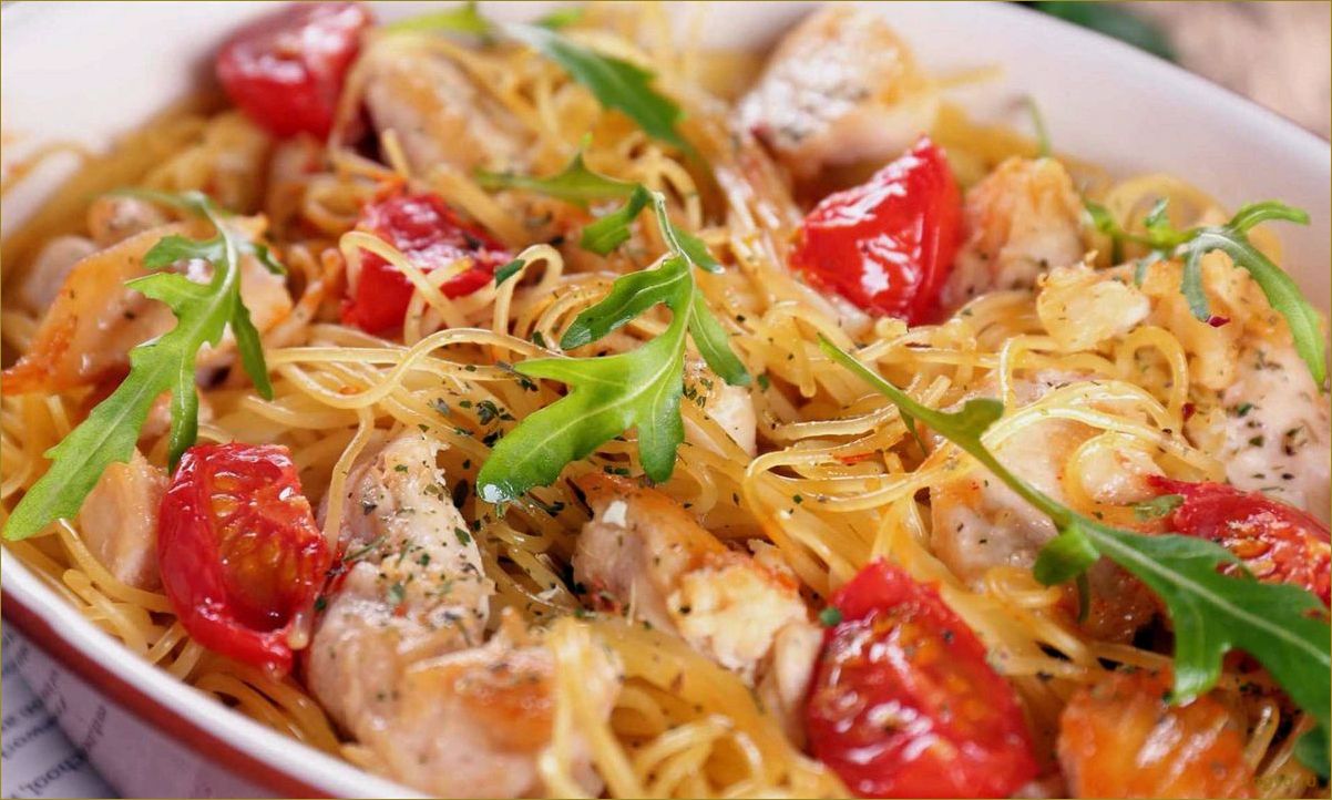 Фетучини с креветками: угощаем и угощаемся!