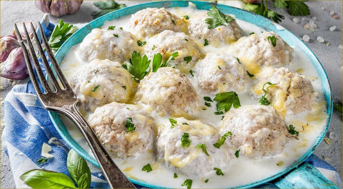 Тефтели в сметанном соусе