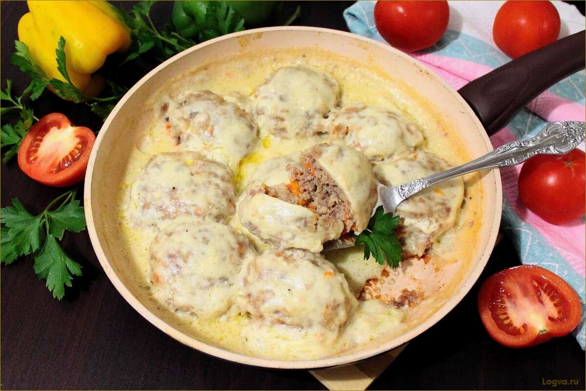 Тефтели в сметанном соусе