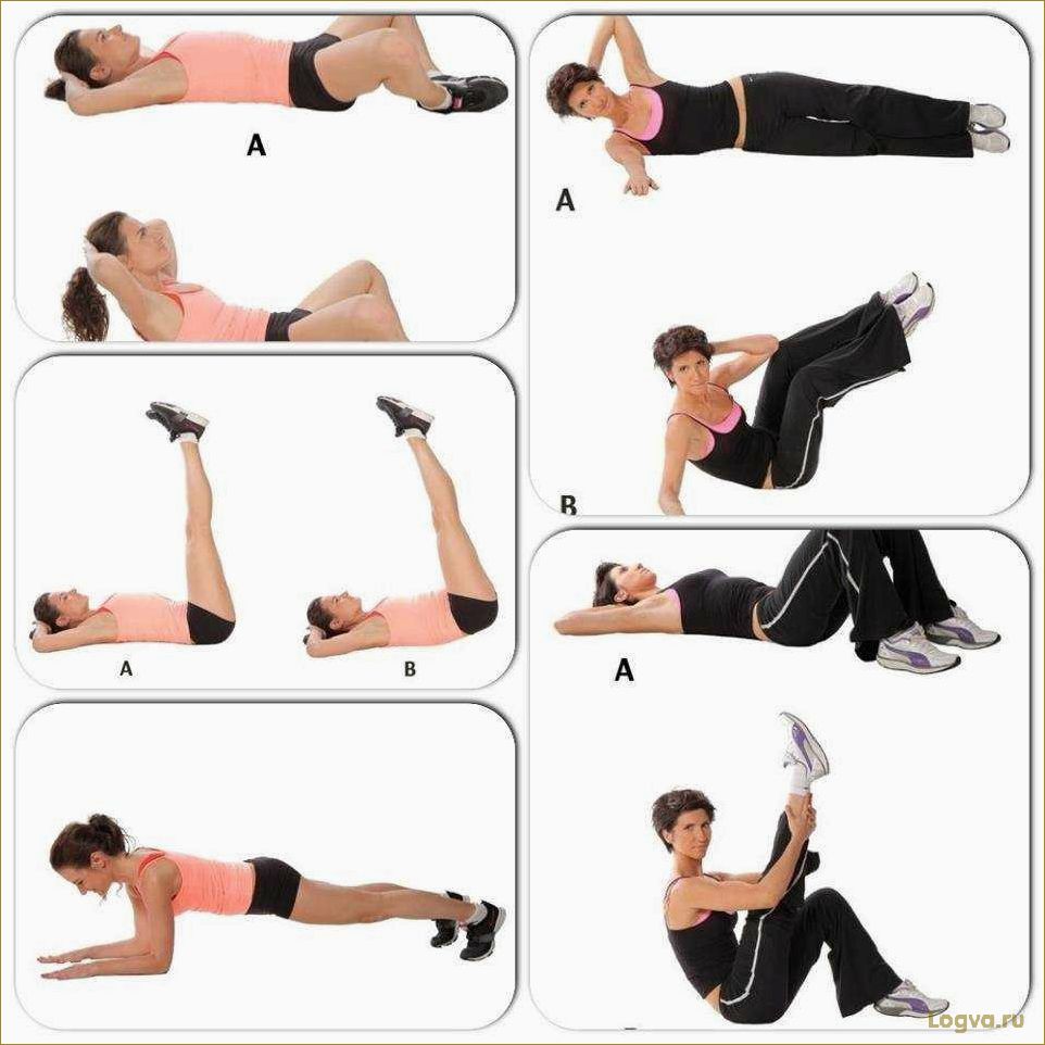 Эффективные упражнения для пресса!