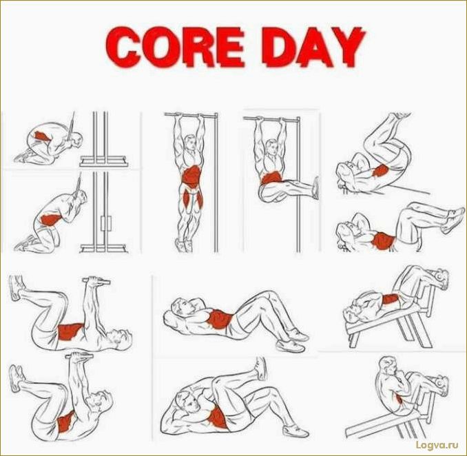 Эффективные упражнения для пресса!