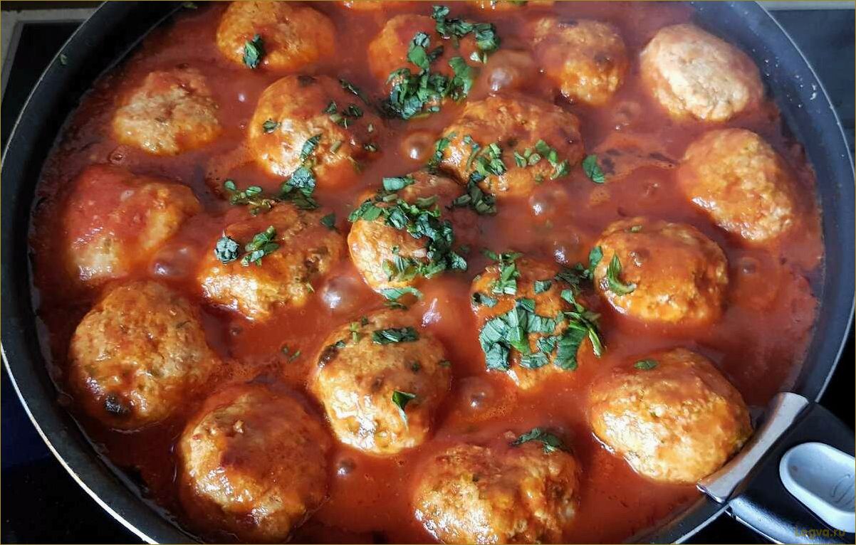 (фрикадельки, соусе, рецепт, приготовления, секреты) Фрикадельки в соусе: рецепт приготовления и секреты