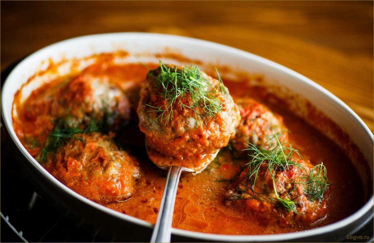 (фрикадельки, соусе, рецепт, приготовления, секреты) Фрикадельки в соусе: рецепт приготовления и секреты