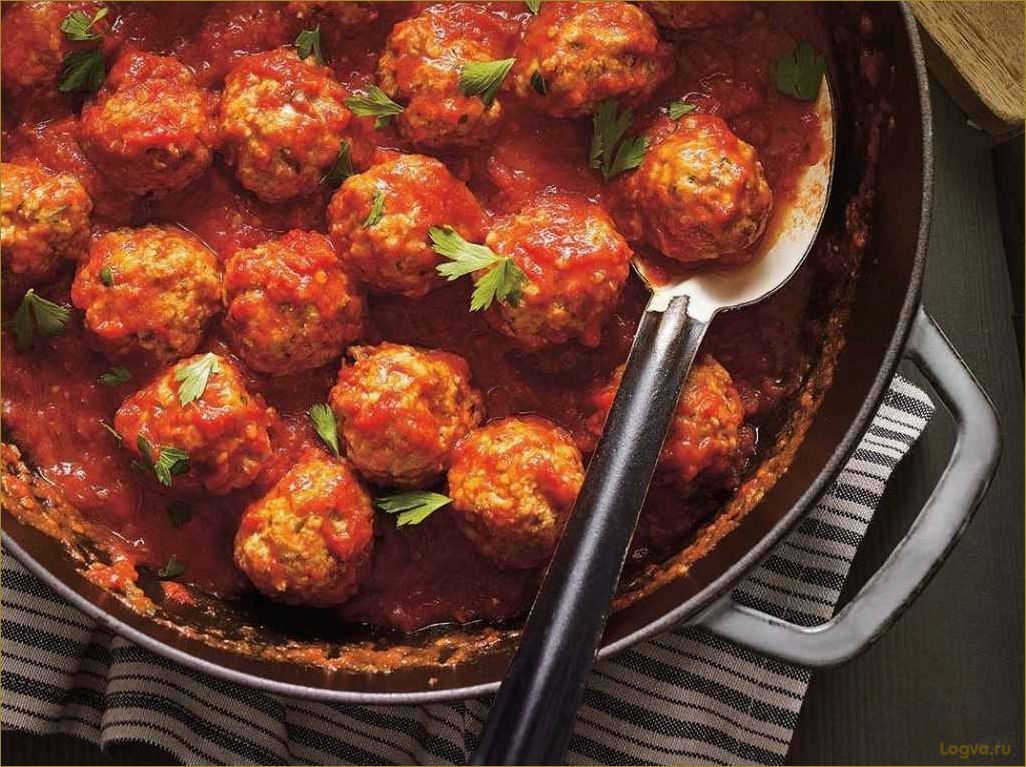(фрикадельки, соусе, рецепт, приготовления, секреты) Фрикадельки в соусе: рецепт приготовления и секреты