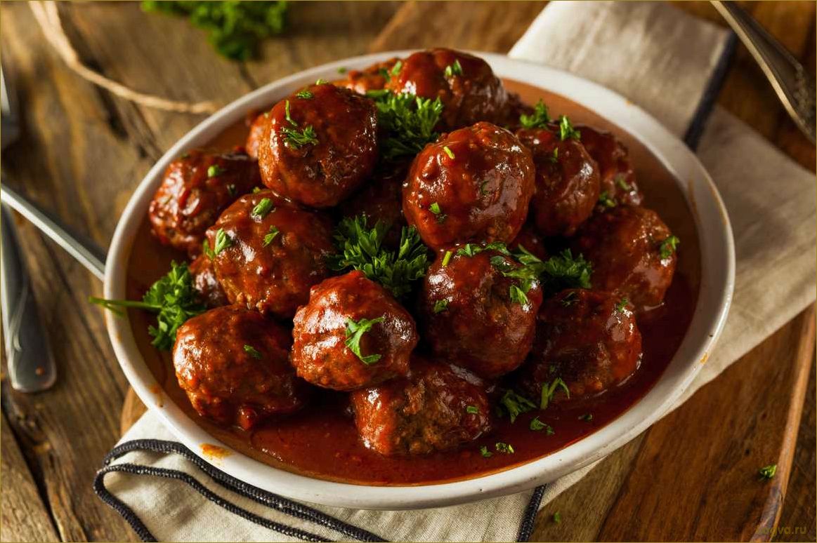 (фрикадельки, соусе, рецепт, приготовления, секреты) Фрикадельки в соусе: рецепт приготовления и секреты