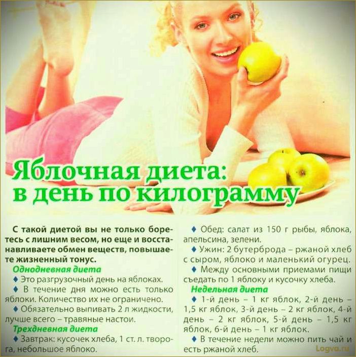 Яблочный разгрузочный день: польза и рецепты